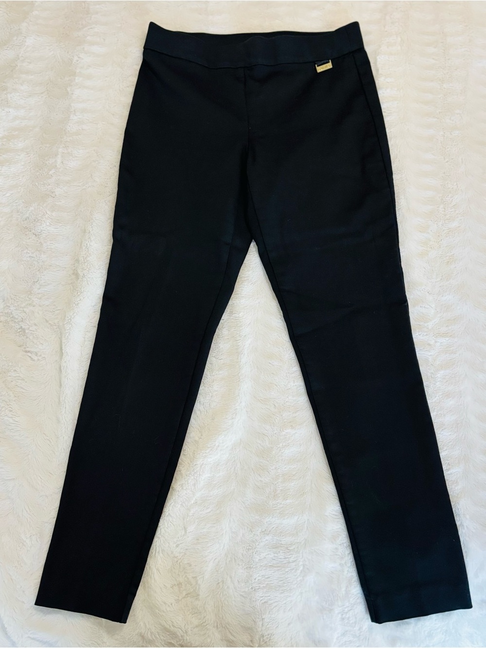 Calvin Klein Men's Black Slim Ponte Pants